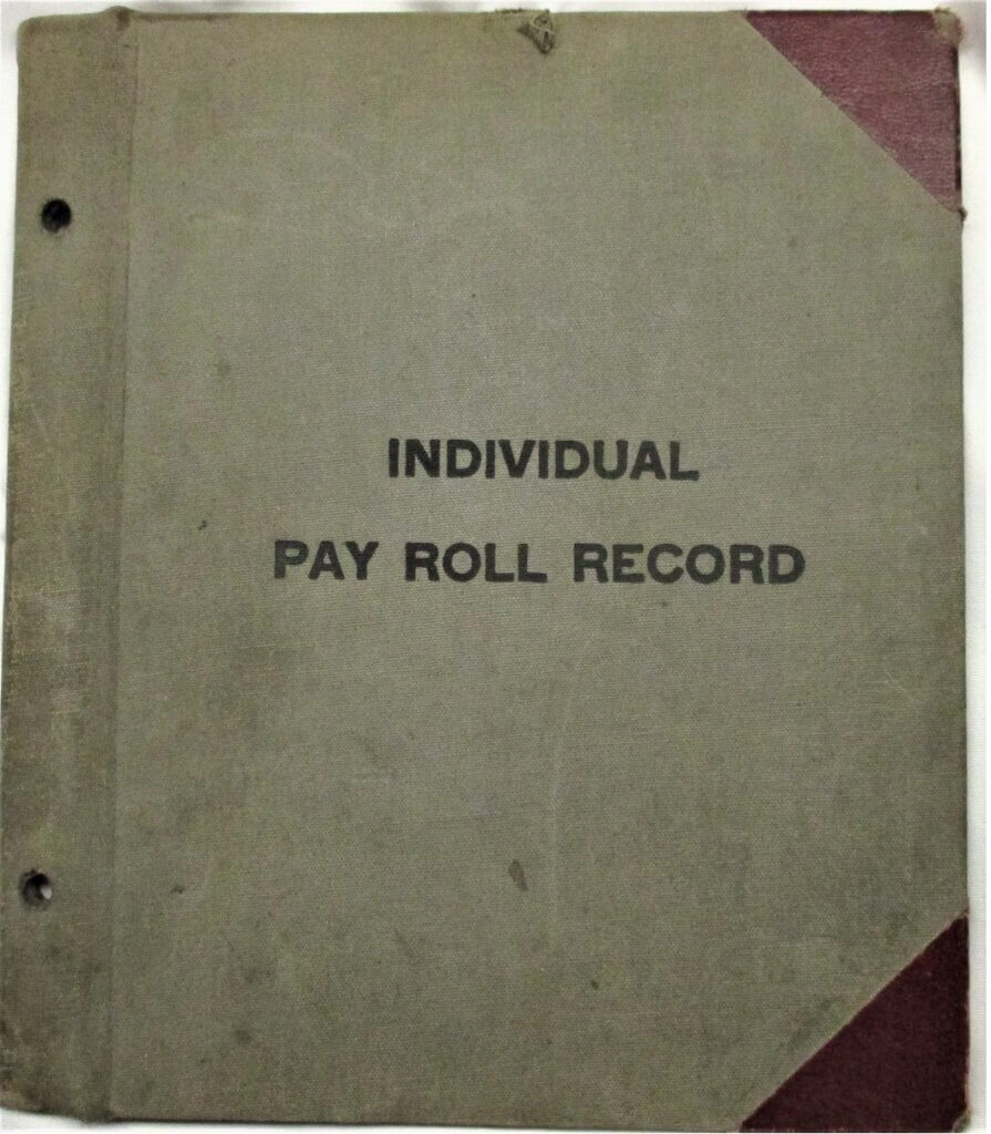 Payroll Records, Queen Cutlery