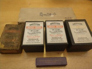 Group of 4 Schatt and Morgan boxes