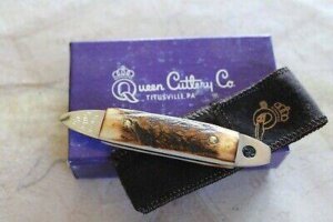 Queen Cutlery Purple Pocket Knife Box