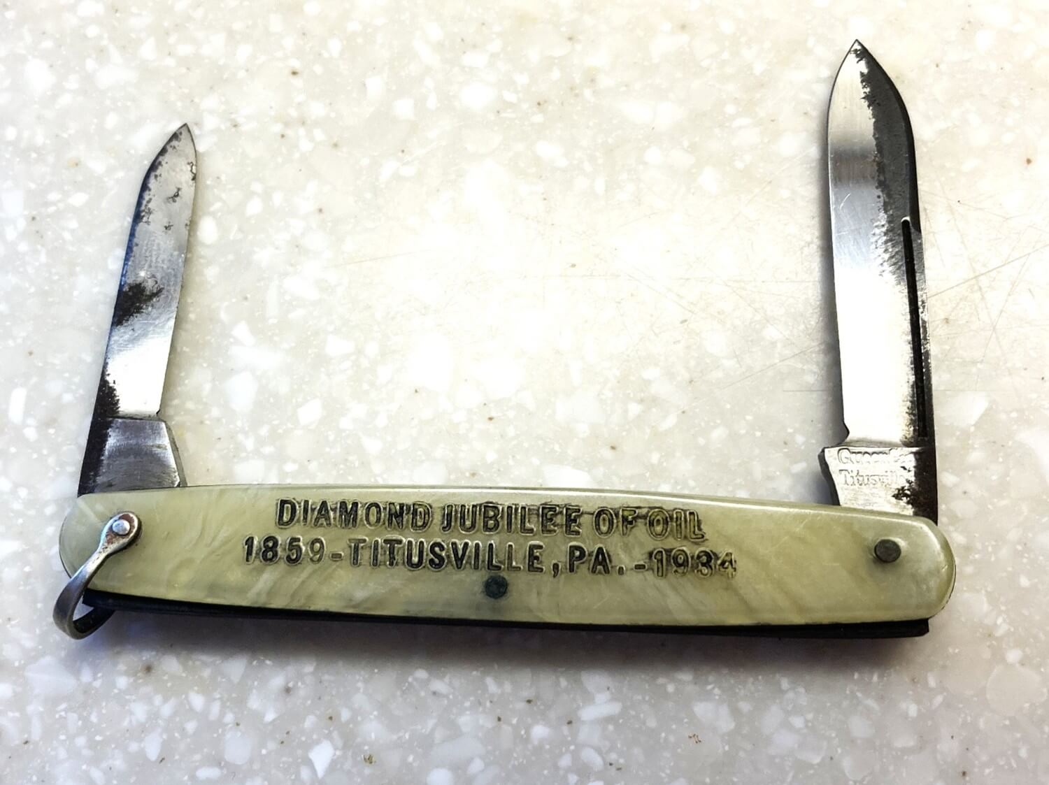 The first Drake Well commemorative, 1934